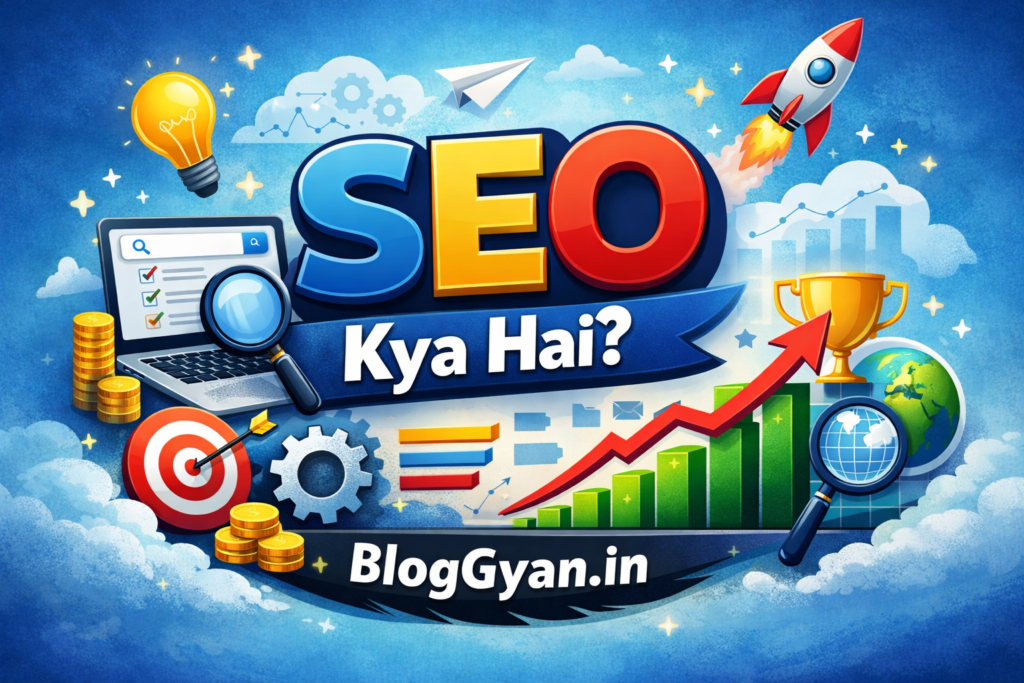 SEO Kya Hai Beginner Guide in Hindi BlogGyan.in